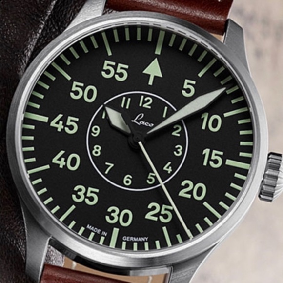 Laco Pilot Watch Aachen Sapphire Crystal Automatic - Picture 5 of 9